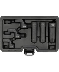 Головки торцеві до датчика температури вихлоп. газів YATO квадрат- 3/8", М13, М14, М17 мм, Cr-V 6 ел, фото  | SNABZHENIE.com.ua