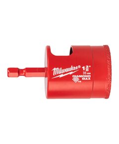 Коронка алмазна Diamond Plus/Max MILWAUKEE, діаметр 35,0мм (1/4'' Hex) (свердління з водою), фото  | SNABZHENIE.com.ua