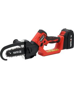 Пила ланцюгова акумуляторна YATO теслярська: 18 В Li-Ion 4 АГод, шина- 5"/15.85 см, 28 ланок [20], фото  | SNABZHENIE.com.ua
