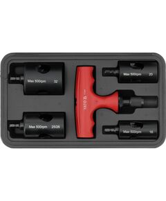 Калібратор фасок для труб YATO PE-RT/Al/PE-RT і PEX-Al-PEX Ø= 16, 20, 25/26, 32 мм з руків'ям [20], фото  | SNABZHENIE.com.ua