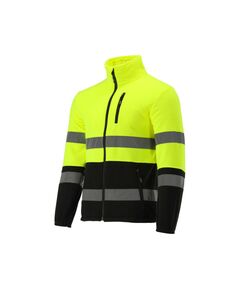 Куртка флісова світловідбивна YATO розмір XL; 3 кишені, ріст- 180-184 см, 100%- поліестер [20], фото  | SNABZHENIE.com.ua