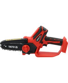 Пила ланцюгова акумуляторна YATO по гілках:18 В Li-Ion,шина- 5"/15.85 см, 28 ланок (БЕЗ АКУМУЛЯТОРА), фото  | SNABZHENIE.com.ua