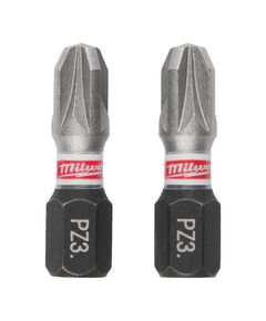 Біта SHOCKWAVE MILWAUKEE, PZ3, 25мм, (3шт), фото  | SNABZHENIE.com.ua