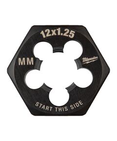 Плашка шестигранна MILWAUKEE, М12-1,25мм, фото  | SNABZHENIE.com.ua