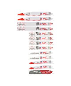 Набір полотен для шабельних пил MILWAUKEE SAWZALL, (13шт) пластиковий футляр, фото  | SNABZHENIE.com.ua