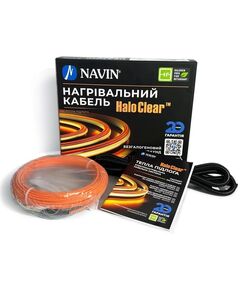 Кабель нагрівальний Navin HaloClear 18/340 двожильний для систем опалення 2.3м кв, 18.9м 340Вт 230В, фото  | SNABZHENIE.com.ua