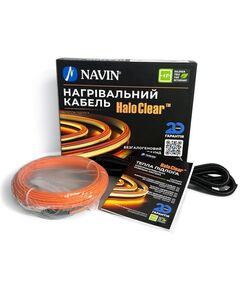 Кабель нагрівальний Navin HaloClear 18/420 двожильний для систем опалення 2.8м кв, 23.3м 420Вт 230В, фото  | SNABZHENIE.com.ua
