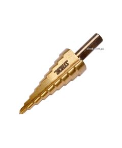 Свердло конічне ступінчасте титанове по металу STHOR : Ø= 4-20 мм HSS 4241,[25/100], фото  | SNABZHENIE.com.ua