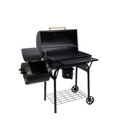 Гриль 2-секційний вугільний LUND, 112x63x123 см, на 4 ніжках (2 колеса) з кришками, решітки 64х37/ 3, фото  | SNABZHENIE.com.ua