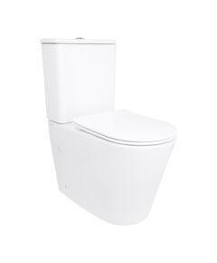 Унитаз напольный Qtap Arvin Ultra Quiet 630&times;350&times;795 мм с сиденьем Soft-close, White QTARV27W49259, фото  | SNABZHENIE.com.ua