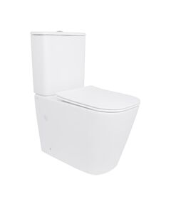 Унитаз напольный Qtap Stork Ultra Quiet 630&times;350&times;805 мм с сиденьем Soft-close, White QTSTO27W49260, фото  | SNABZHENIE.com.ua