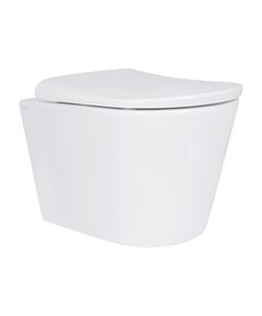 Унитаз подвесной Qtap Scorpio ML Ultra Quiet 490&times;365&times;325 мм, с сиденьем Soft-close MagLock, White QTSCOML26W49622, фото  | SNABZHENIE.com.ua