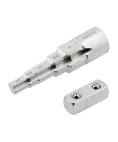 Ключ ступеневий YATO: квадрат 1/2" для головок 3/8", 29/68", 1/2", 21/32", 27/32" [10], фото  | SNABZHENIE.com.ua