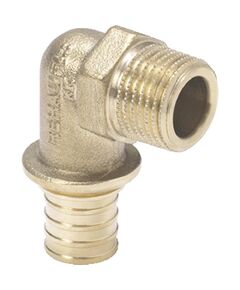 Кутник перехідний Rehau Rautitan RX+, 16-1/2", нар. різьба, бронза, фото  | SNABZHENIE.com.ua