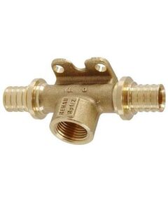 Трійник настінний Rehau Rautitan RX+, 20-1/2"-20мм, внутр. різьба, бронза, фото  | SNABZHENIE.com.ua