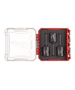 Набор коронок алмазных Diamond Max PACKOUT MILWAUKEE М14, Ø8мм (3шт) (сухое сверление), фото  | SNABZHENIE.com.ua