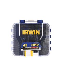 Бита IMPACT PRO 1/4"/25мм PH2 20шт IRWIN, фото  | SNABZHENIE.com.ua