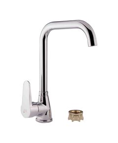 Сміситель Lidz (CRM) для кухні 14 34 014F-7, фото  | SNABZHENIE.com.ua