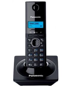 Радіотелефон DECT Panasonic KX-TG1711UAB, чорний, фото  | SNABZHENIE.com.ua