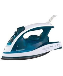 Праска PANASONIC, 2400Вт, 310мл, постійна пара - 35гр, керам. підошва, голубий, фото  | SNABZHENIE.com.ua