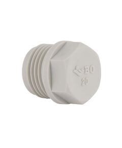 Заглушка PPR Blue Ocean с резьбой 20х1/2" НР, фото  | SNABZHENIE.com.ua