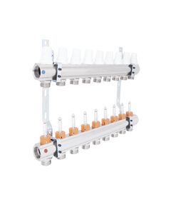 Колектор Icma 1.9 з витратомірами, 9 виходів, фото  | SNABZHENIE.com.ua