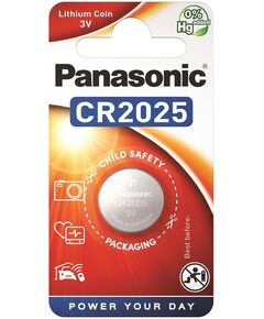 Батарейка Panasonic літієва CR2025 блістер, 1 шт., фото  | SNABZHENIE.com.ua