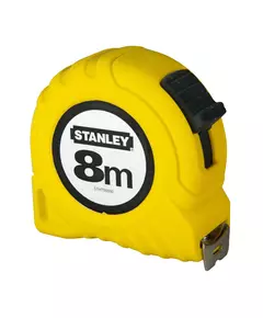 Рулетка вимірювальна 8 м х 25 мм у пластмасовому корпусі STANLEY (0-30-457), фото  | SNABZHENIE.com.ua