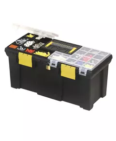 Ящик для инструмента пластмассовый с органайзером и лотком 508 х 247 х 241 мм (20") STANLEY (1-93-336), фото  | SNABZHENIE.com.ua