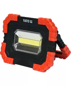 Прожектор диодный, переносной YATO, 10 Вт, 680 лм, 3 режима, питание 4хАА, 160х120х45 мм, магнит (YT-81821), фото  | SNABZHENIE.com.ua