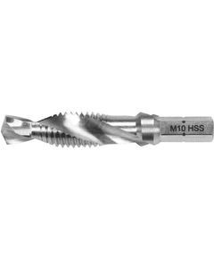 Сверло-метчик YATO М10×1.5 мм, HSS М2, HEX-1/4, 59/15 мм, фото  | SNABZHENIE.com.ua