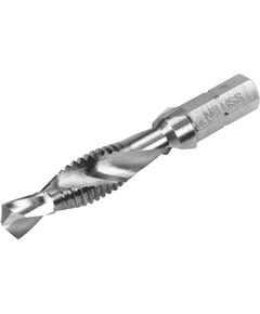 Сверло-метчик YATO М8x1.25 мм, HSS М2, HEX-1/4, 51/11 мм, фото  | SNABZHENIE.com.ua