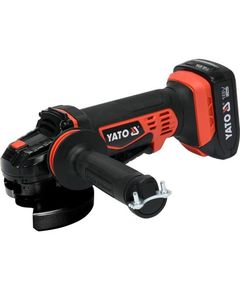 Аккумуляторная угловая шлифмашина YATO 125 мм с ЗУ, фото  | SNABZHENIE.com.ua
