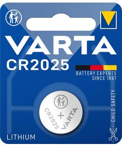 Батарейка Varta літієва CR2025  блістер, 1 шт, фото  | SNABZHENIE.com.ua