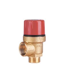 Запобіжний клапан Icma 1/2 ВН, 2,5 бар, модель №242, фото  | SNABZHENIE.com.ua