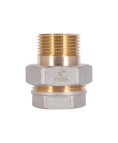 Сгон-американка Thermo Alliance Base 1"ВН никель, прямой SD190W25, фото  | SNABZHENIE.com.ua