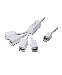 Хаб DIGITUS USB-A > 4хUSB-АF, 100см, фото  | SNABZHENIE.com.ua