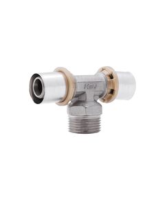 Тройник прес Icma 20х3/4 НР для водопостачання та опалення, фото  | SNABZHENIE.com.ua