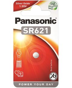 Батарейка Panasonic срібло-цинкова SR621(364, V364, D364) блістер, 1 шт., фото  | SNABZHENIE.com.ua