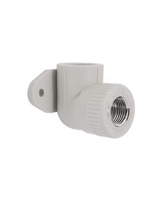 Уголок PPR Blue Ocean настенный с креплением 25х1/2", 90° ВР, фото  | SNABZHENIE.com.ua