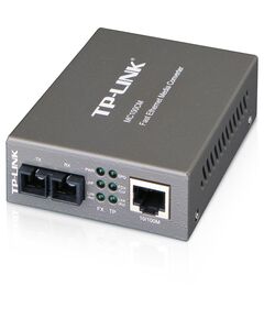 Медіаконвертер TP-LINK MC100CM 1xFE, 1x100Base-FX, MM, 2km, SC, фото  | SNABZHENIE.com.ua
