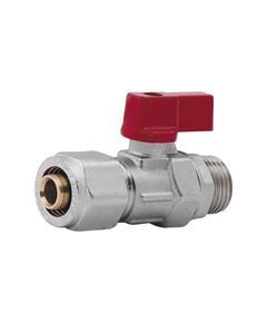 Кран шаровой обжимной SD Forte 16х1/2" НР SF262W15, фото  | SNABZHENIE.com.ua