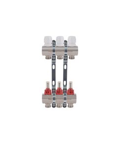 Колектор SD Plus з витратомірами, 3 виходи, фото  | SNABZHENIE.com.ua