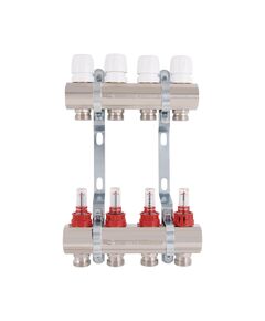 Коллектор с расходомерами SD Plus, 1 4 выхода, модель SD235W4, фото  | SNABZHENIE.com.ua