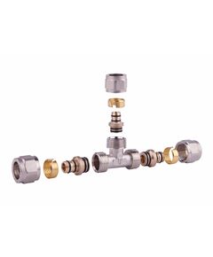 Тройник обжимной SD Forte 20 SF176W202020, фото  | SNABZHENIE.com.ua