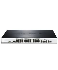 Комутатор D-Link DGS-1510-28XMP 24xGE PoE, 4xSFP+, SmartPro, фото  | SNABZHENIE.com.ua