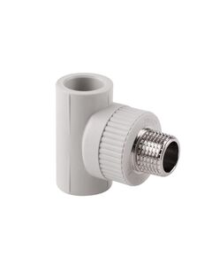 Тройник PPR Thermo Alliance 20х1/2"х20 НР, фото  | SNABZHENIE.com.ua