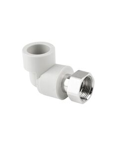 Уголок PPR Thermo Alliance с накидной гайкой 20х1/2" ВР, фото  | SNABZHENIE.com.ua