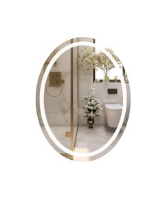 Зеркало Qtap Mideya 600x800 с LED-подсветкой и антизапотеванием, фото  | SNABZHENIE.com.ua