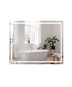 Дзеркало Qtap Mideya 1000x800 LED, антизапотівання, SD00036736, фото  | SNABZHENIE.com.ua